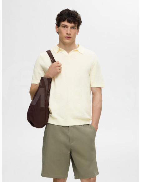 SELECTED HOMME - SLHLAKE LINEN SS POLO Тбилиси - изображение 1