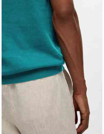 SELECTED HOMME - SLHLAKE LINEN SS POLO თბილისი