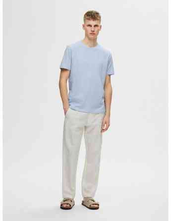 SELECTED HOMME - SLHASPEN SLUB SS O-NECK TEE NOOS თბილისი