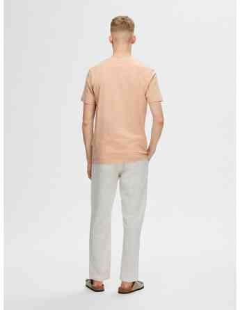 SELECTED HOMME - SLHASPEN SLUB SS O-NECK TEE NOOS თბილისი