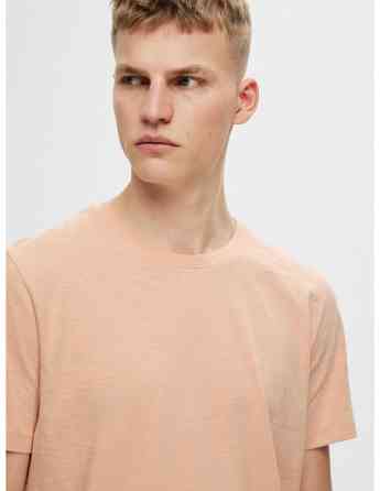 SELECTED HOMME - SLHASPEN SLUB SS O-NECK TEE NOOS თბილისი
