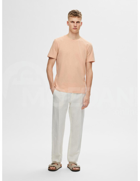 SELECTED HOMME - SLHASPEN SLUB SS O-NECK TEE NOOS თბილისი - photo 1