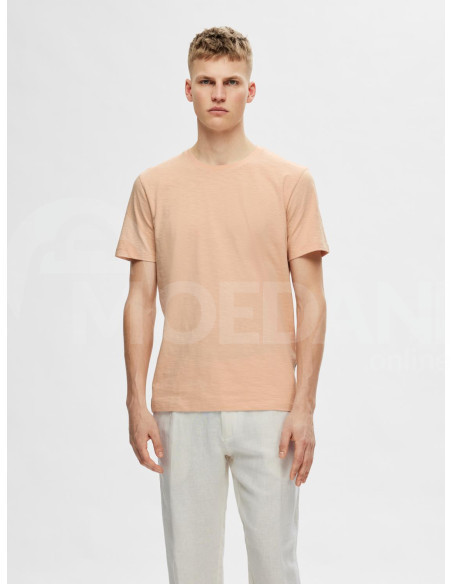 SELECTED HOMME - SLHASPEN SLUB SS O-NECK TEE NOOS თბილისი - photo 4