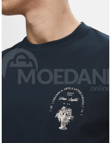 SELECTED HOMME - SLHRELAXARIES PRINT SS O-NECK TEE Tbilisi - photo 5