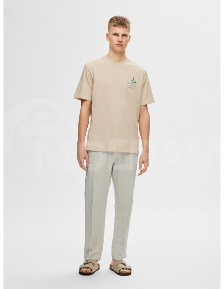 SELECTED HOMME - SLHRELAXARIES PRINT SS O-NECK TEE Tbilisi - photo 1