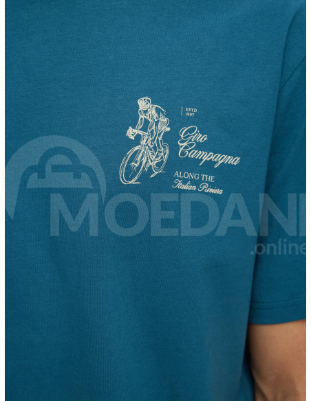 SELECTED HOMME - SLHRELAXARIES PRINT SS O-NECK TEE Tbilisi - photo 5