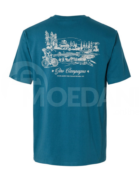 SELECTED HOMME - SLHRELAXARIES PRINT SS O-NECK TEE Tbilisi - photo 7