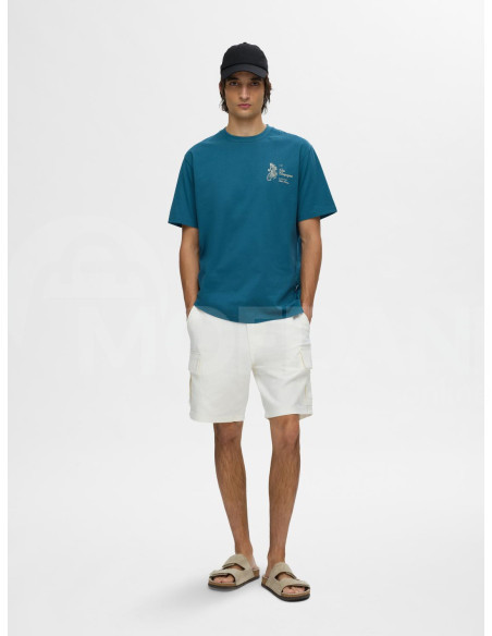 SELECTED HOMME - SLHRELAXARIES PRINT SS O-NECK TEE Tbilisi - photo 1