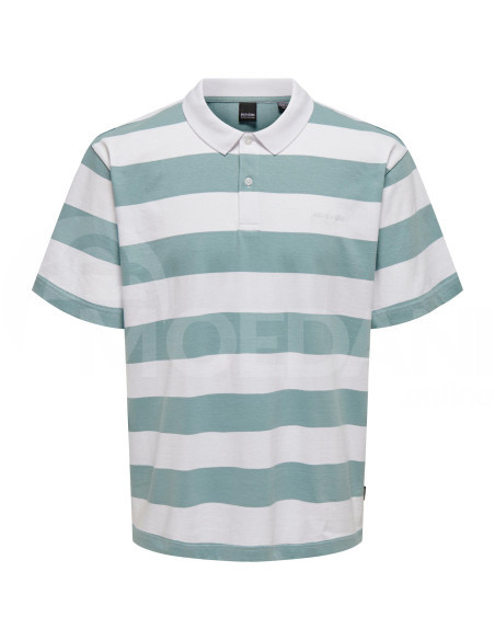 ONLY & SONS - ONSMICAH RLX STRIPE SS POLO თბილისი - photo 5