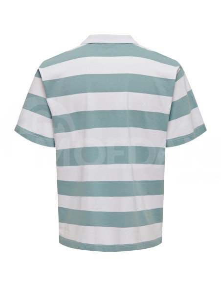 ONLY & SONS - ONSMICAH RLX STRIPE SS POLO თბილისი - photo 6