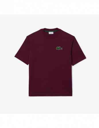 Lacoste - LOOSE FIT LARGE CROC ORGANIC HEAVY COTTON T-SHIRT თბილისი