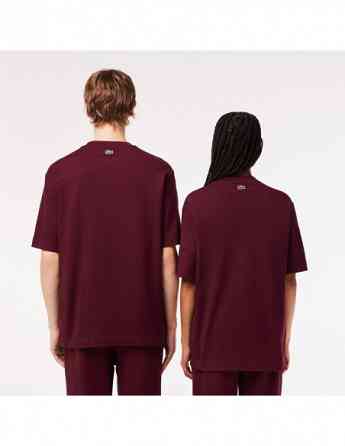 Lacoste - LOOSE FIT LARGE CROC ORGANIC HEAVY COTTON T-SHIRT თბილისი
