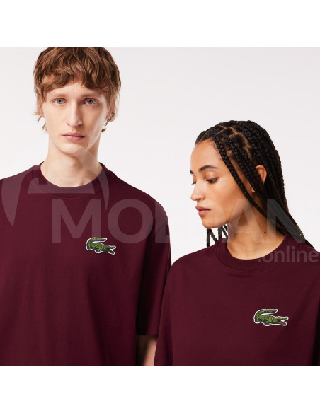 Lacoste - LOOSE FIT LARGE CROC ORGANIC HEAVY COTTON T-SHIRT Tbilisi - photo 3