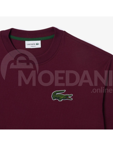 Lacoste - LOOSE FIT LARGE CROC ORGANIC HEAVY COTTON T-SHIRT Tbilisi - photo 6