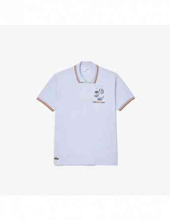 Lacoste - ORIGINAL L.12.12 EMBROIDERED PATENT COTTON POLO SHIRT თბილისი