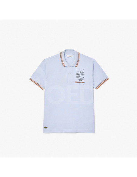 Lacoste - ORIGINAL L.12.12 EMBROIDERED PATENT COTTON POLO SHIRT Tbilisi - photo 1