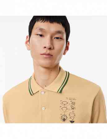 Lacoste - ORIGINAL L.12.12 EMBROIDERED PATENT COTTON POLO SHIRT თბილისი