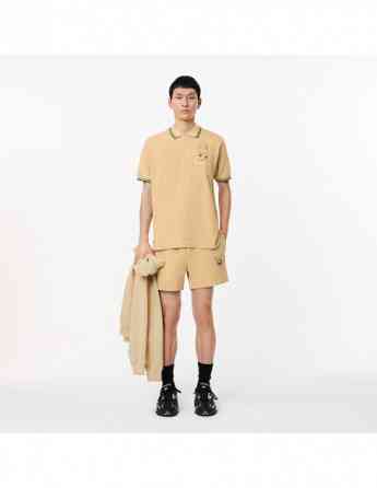 Lacoste - ORIGINAL L.12.12 EMBROIDERED PATENT COTTON POLO SHIRT თბილისი