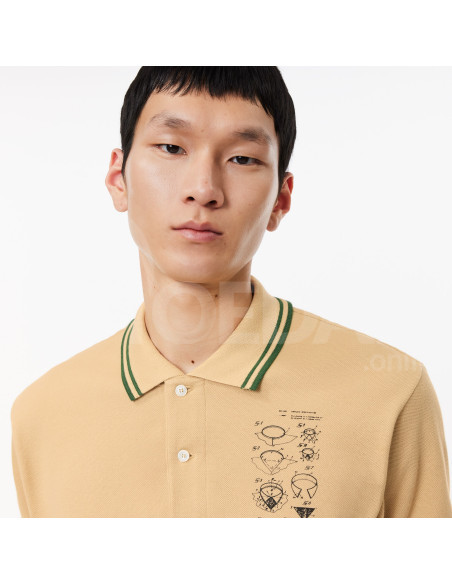 Lacoste - ORIGINAL L.12.12 EMBROIDERED PATENT COTTON POLO SHIRT Tbilisi - photo 3