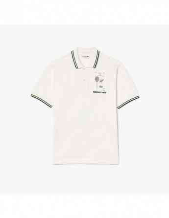 Lacoste - ORIGINAL L.12.12 EMBROIDERED PATENT COTTON POLO SHIRT თბილისი