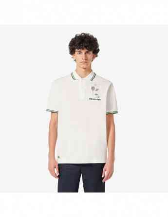 Lacoste - ORIGINAL L.12.12 EMBROIDERED PATENT COTTON POLO SHIRT თბილისი