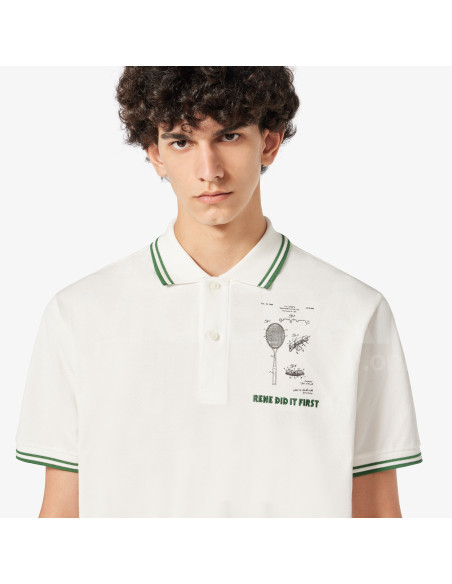 Lacoste - ORIGINAL L.12.12 EMBROIDERED PATENT COTTON POLO SHIRT Tbilisi - photo 3