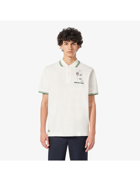 Lacoste - ORIGINAL L.12.12 EMBROIDERED PATENT COTTON POLO SHIRT Tbilisi - photo 1