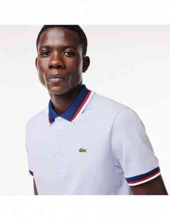 Lacoste - REGULAR FIT CONTRAST COLLAR POLO თბილისი
