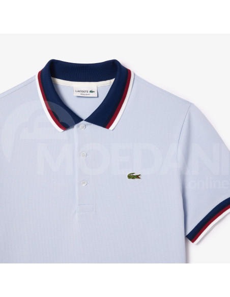 Lacoste - REGULAR FIT CONTRAST COLLAR POLO თბილისი - photo 6