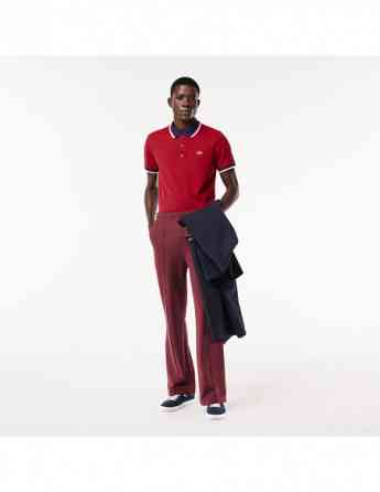 Lacoste - REGULAR FIT CONTRAST COLLAR POLO თბილისი