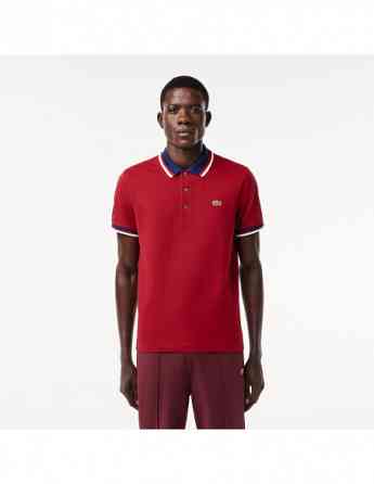 Lacoste - REGULAR FIT CONTRAST COLLAR POLO თბილისი