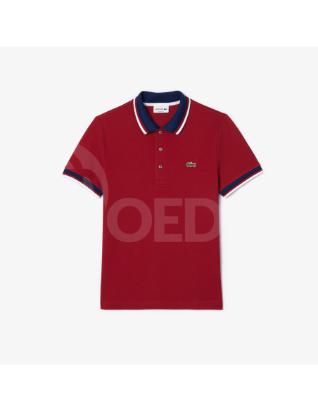 Lacoste - REGULAR FIT CONTRAST COLLAR POLO თბილისი - photo 5