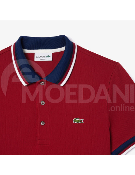 Lacoste - REGULAR FIT CONTRAST COLLAR POLO თბილისი - photo 6