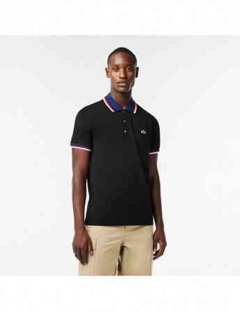 Lacoste - REGULAR FIT CONTRAST COLLAR POLO თბილისი