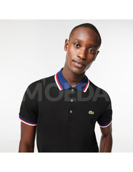 Lacoste - REGULAR FIT CONTRAST COLLAR POLO თბილისი - photo 3