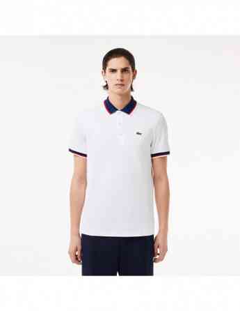 Lacoste - REGULAR FIT CONTRAST COLLAR POLO თბილისი