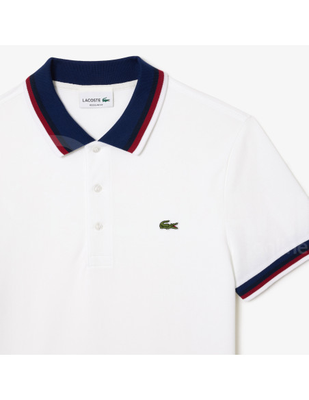 Lacoste - REGULAR FIT CONTRAST COLLAR POLO თბილისი - photo 6