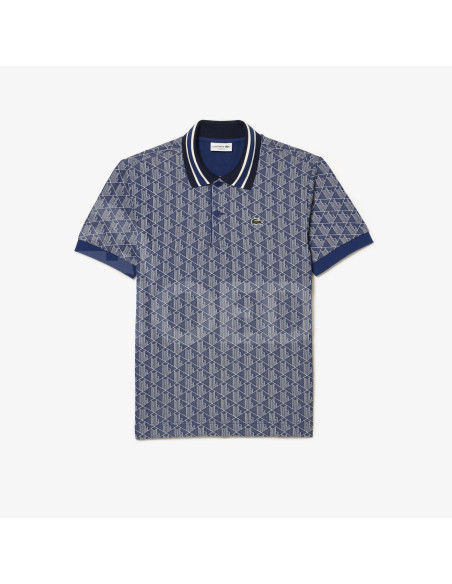 Lacoste - CONTRAST COLLAR MONOGRAM POLO Тбилиси - изображение 5