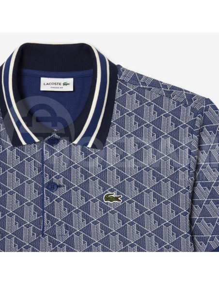 Lacoste - CONTRAST COLLAR MONOGRAM POLO Тбилиси - изображение 6