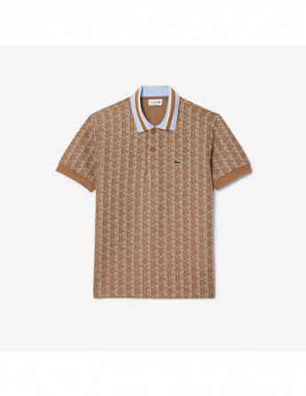 Lacoste - CONTRAST COLLAR MONOGRAM POLO თბილისი