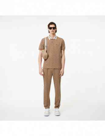 Lacoste - CONTRAST COLLAR MONOGRAM POLO თბილისი