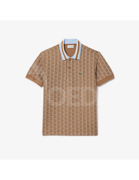 Lacoste - CONTRAST COLLAR MONOGRAM POLO Тбилиси - изображение 5