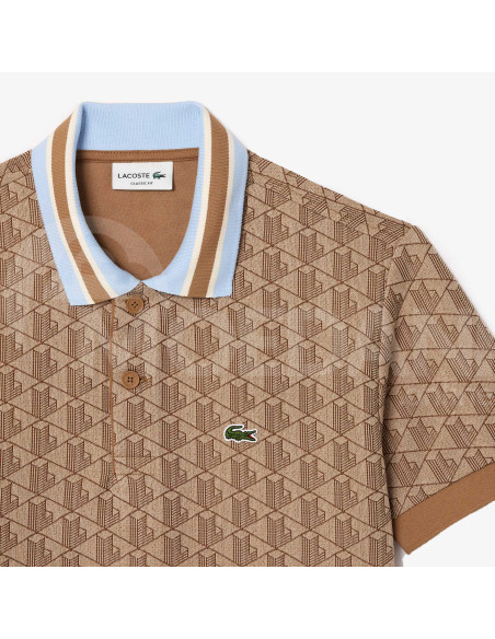 Lacoste - CONTRAST COLLAR MONOGRAM POLO Тбилиси - изображение 6