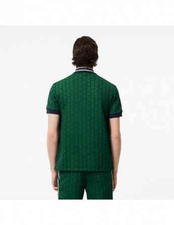 Lacoste - CONTRAST COLLAR MONOGRAM POLO თბილისი