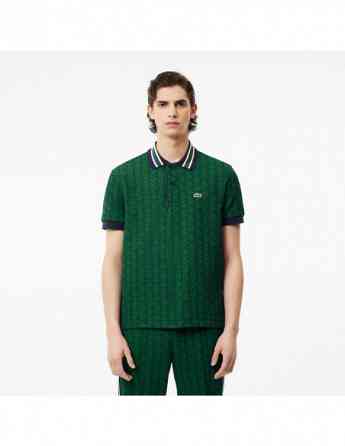 Lacoste - CONTRAST COLLAR MONOGRAM POLO თბილისი