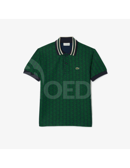 Lacoste - CONTRAST COLLAR MONOGRAM POLO Тбилиси - изображение 5