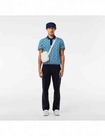 Lacoste - MEN'S PATTERNED POLO COLLAR SWEATER თბილისი