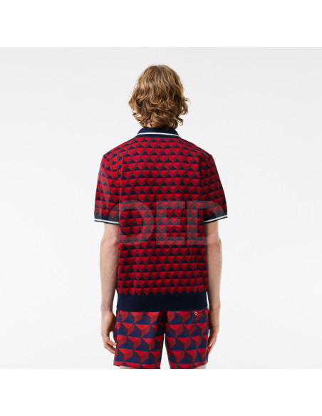 Lacoste - MEN'S PATTERNED POLO COLLAR SWEATER Tbilisi - photo 2