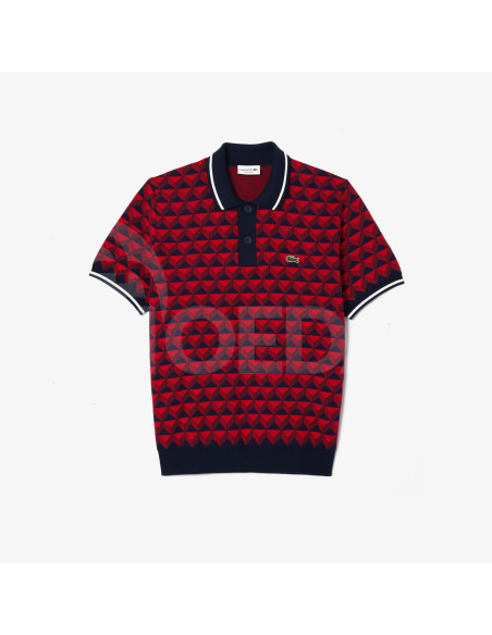 Lacoste - MEN'S PATTERNED POLO COLLAR SWEATER Tbilisi - photo 5