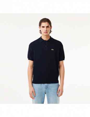 Lacoste - COTTON POLO COLLAR SWEATER თბილისი